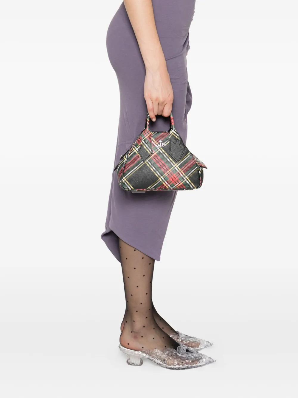 Vivienne Westwood Yasmine medium shopper Zwart
