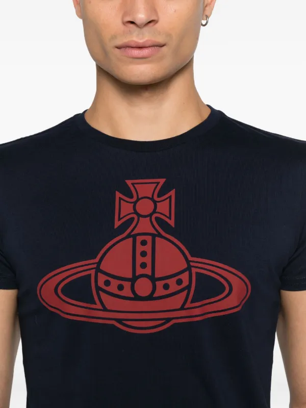 ORB Tシャツ Vivienne Westwood: White Oversized Orb Classic T-shirt | SSENSE