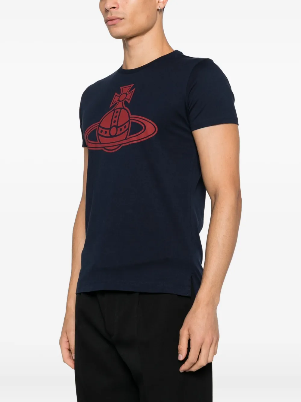 Vivienne Westwood Orb T-shirt met grafische print Blauw