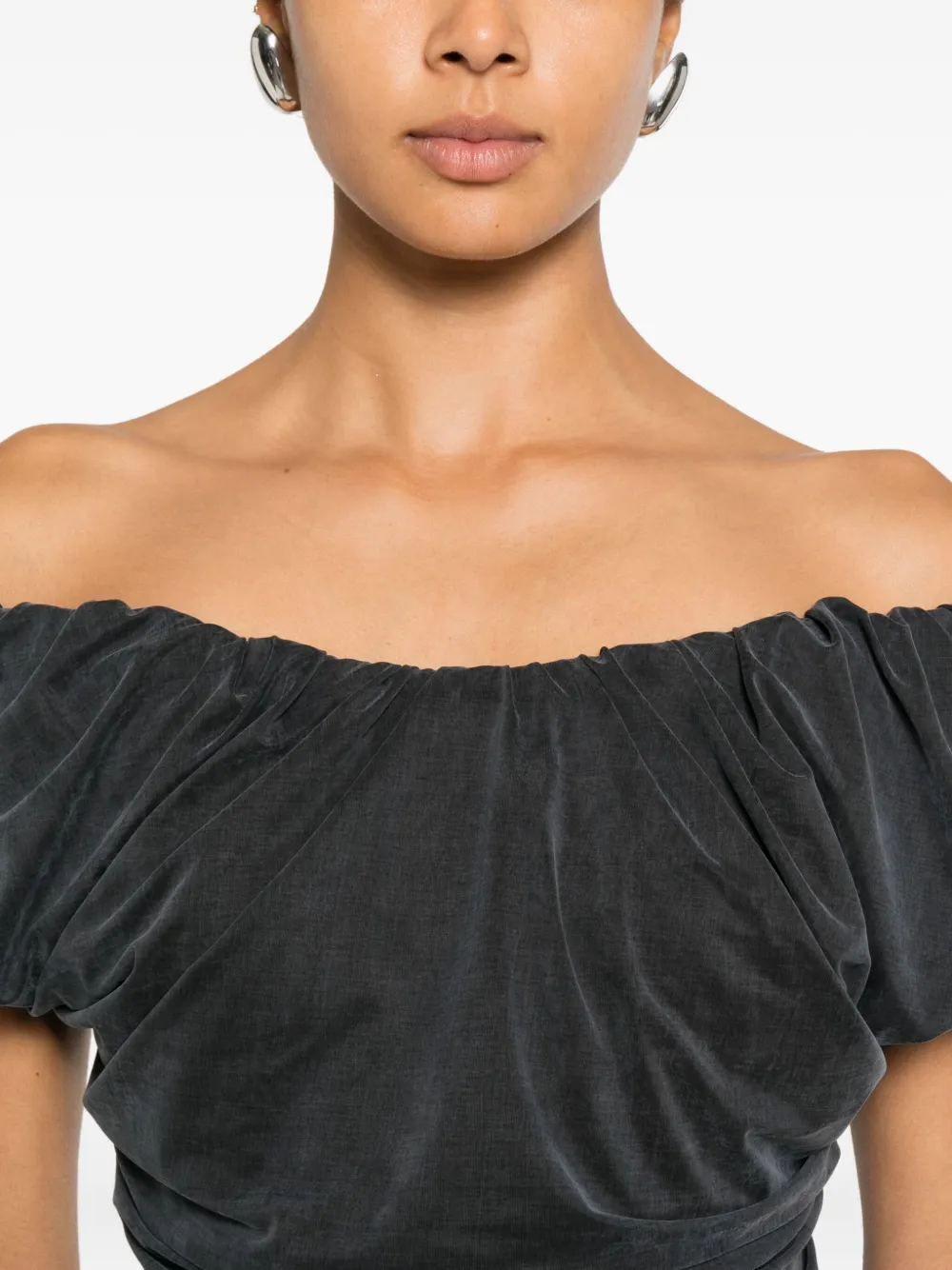 Vivienne Westwood Off-shoulder top Zwart