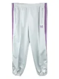 Needles side-stripe track pants - Blue