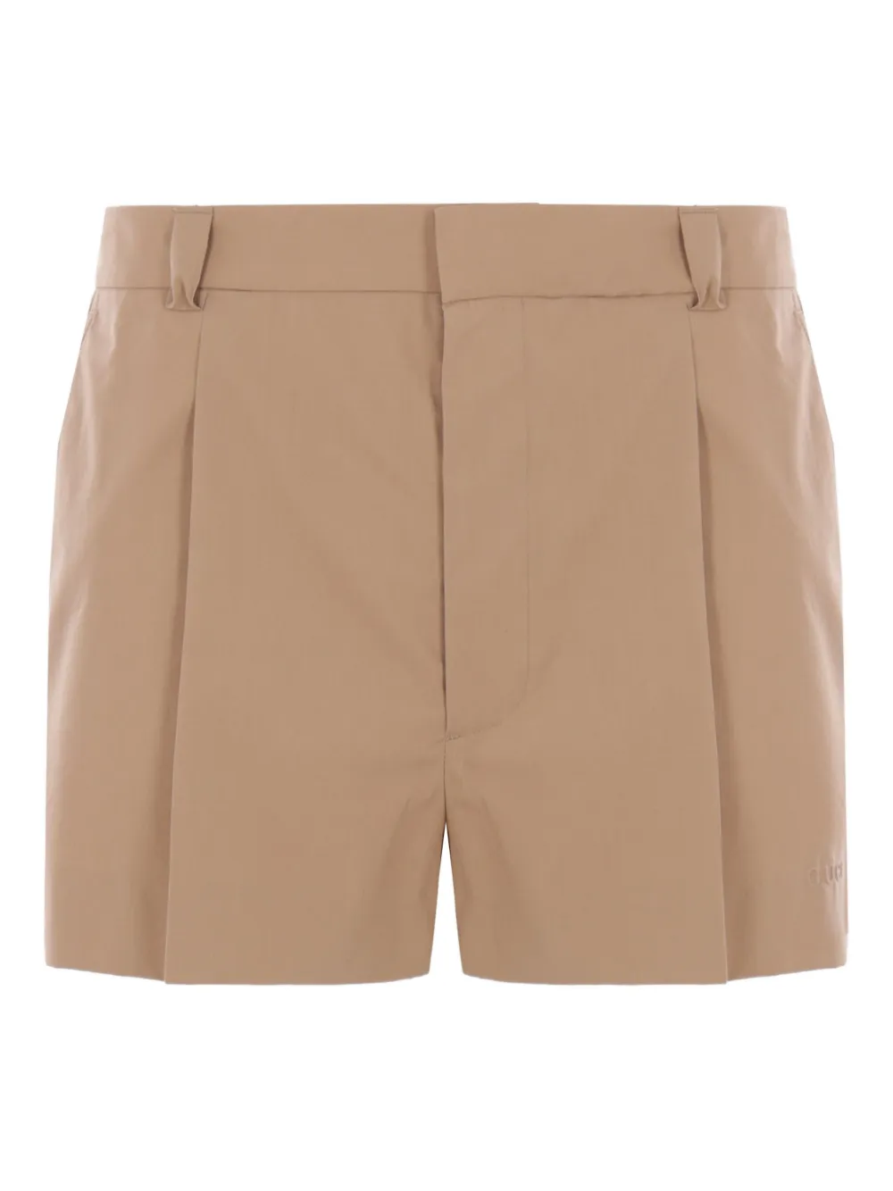 Gucci Geplooide shorts Bruin