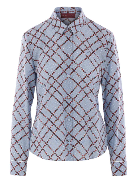 Gucci Horsebit-print shirt