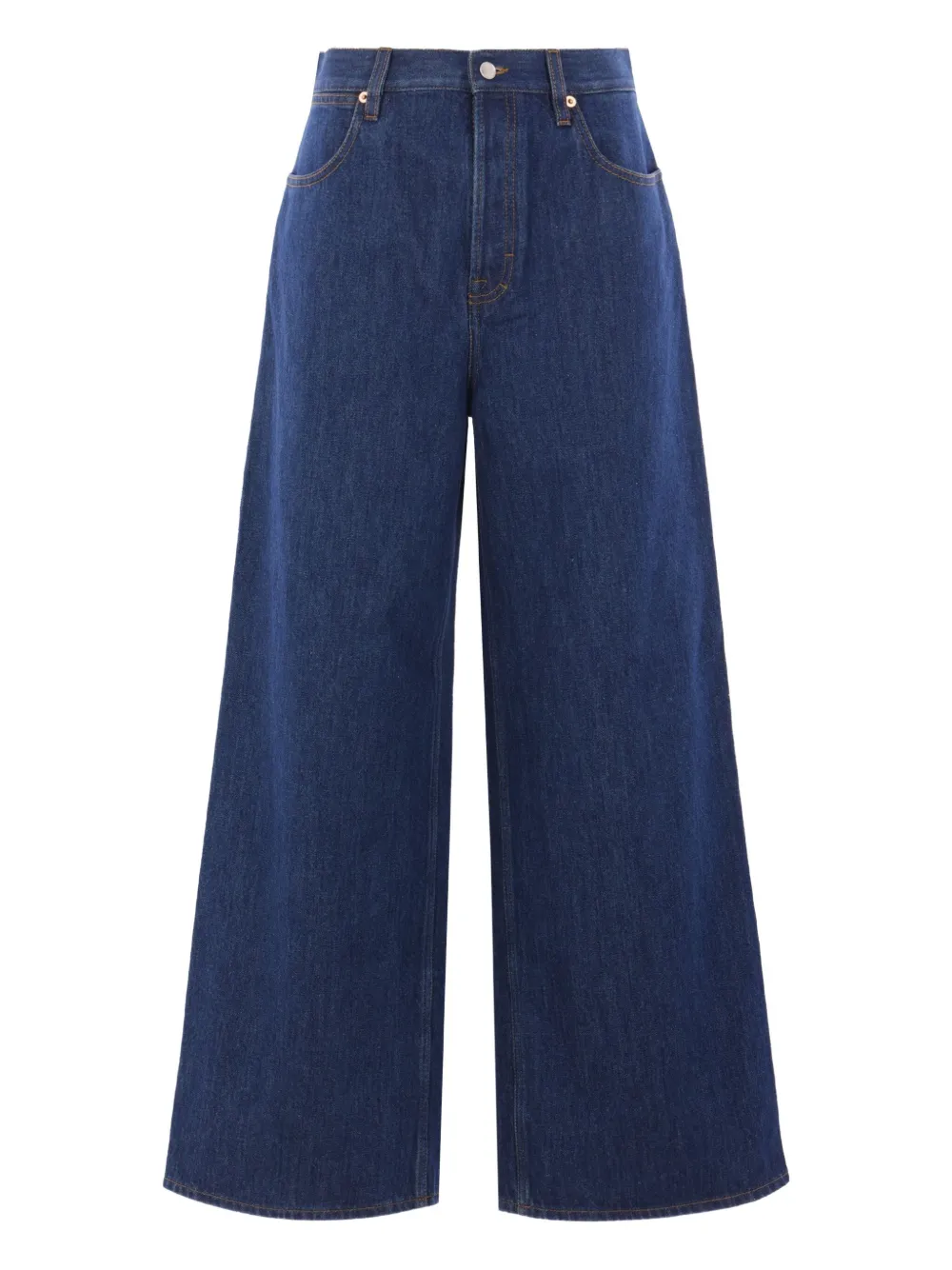 Gucci Jeans met wijde pijpen Blauw