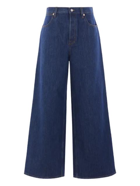 Gucci wide-leg cotton jeans