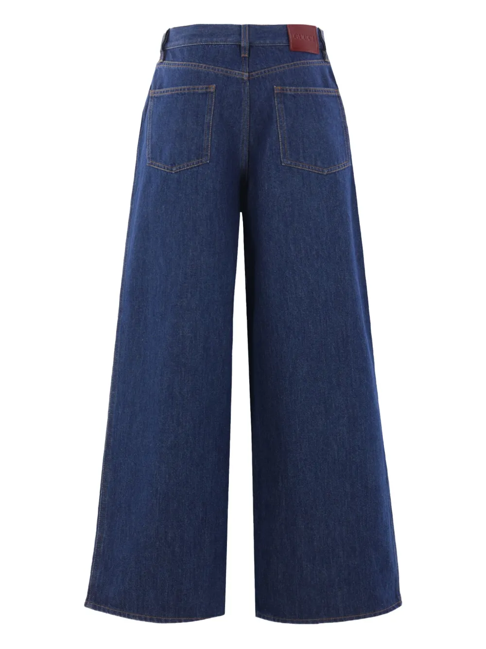 Gucci Jeans met wijde pijpen Blauw