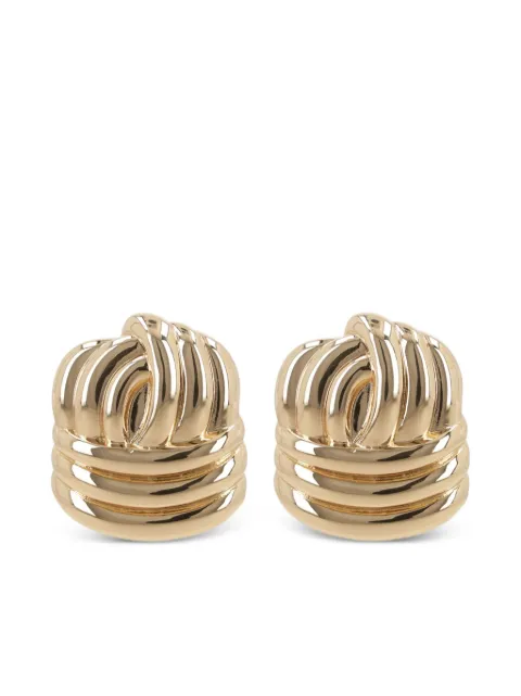 Self-Portrait knotted earrings
