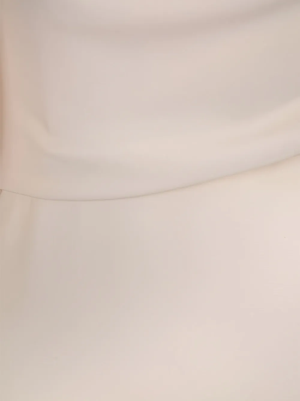 TOM FORD Asymmetrisch gedrapeerde jurk met cape Beige