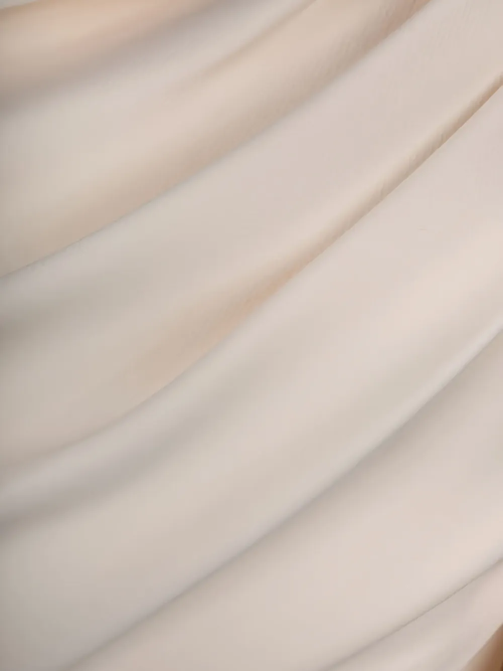 TOM FORD Asymmetrisch gedrapeerde jurk met cape Beige