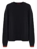 Gucci Web Stripe-trimmed sweater - Black