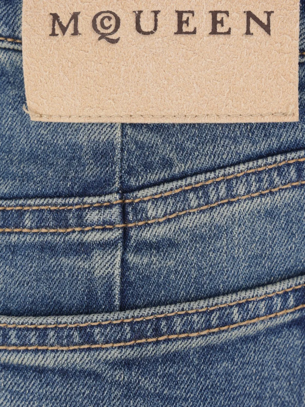 Alexander McQueen Kickback rok Blauw