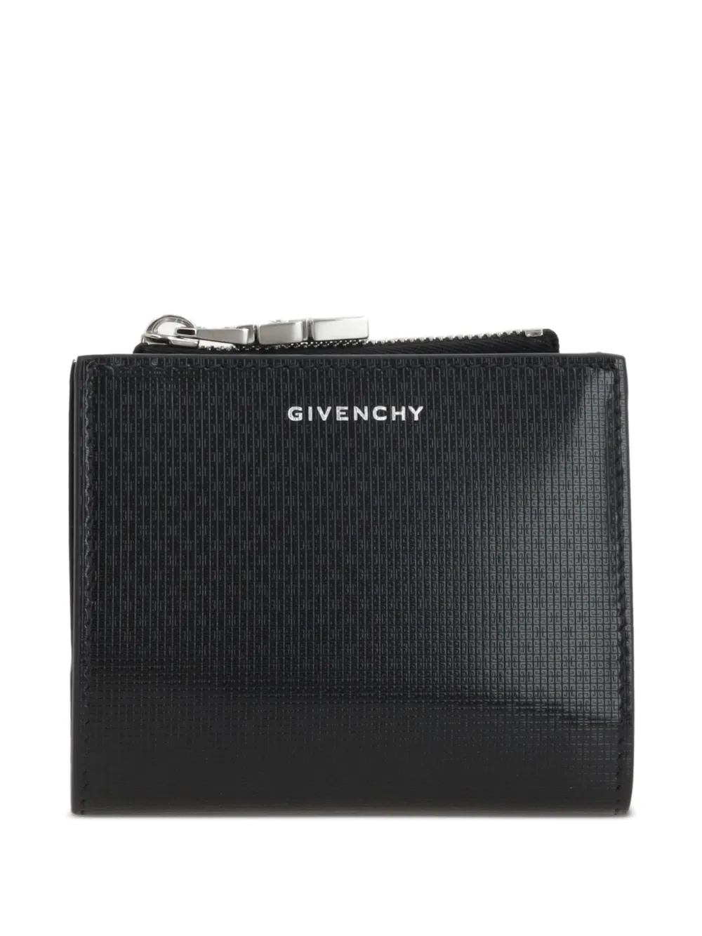 Givenchy monogram leather zip-around wallet Zwart