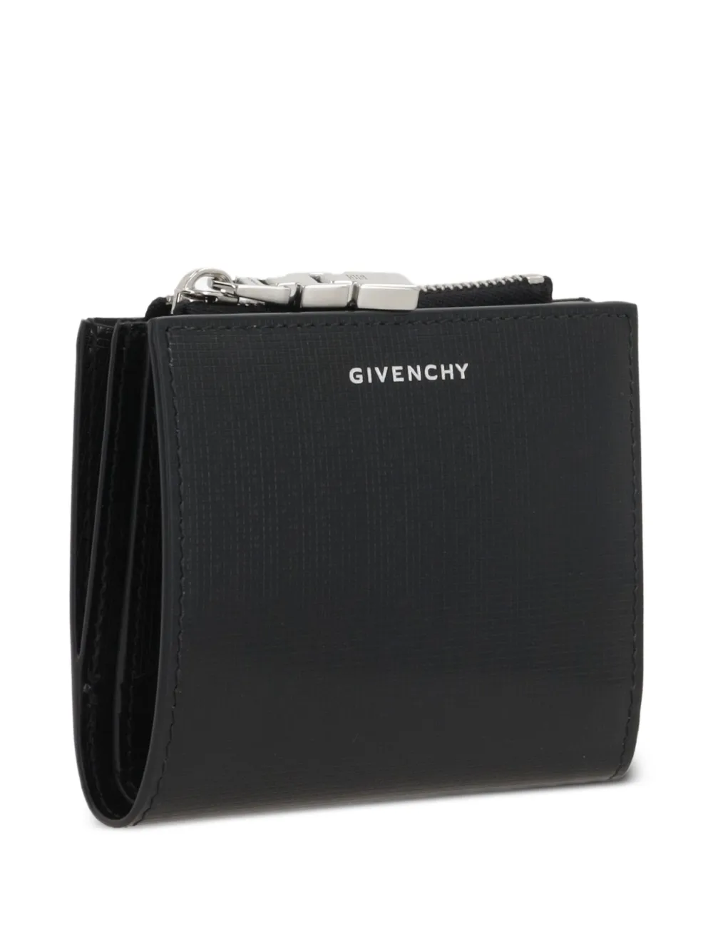 Givenchy monogram leather zip-around wallet Zwart