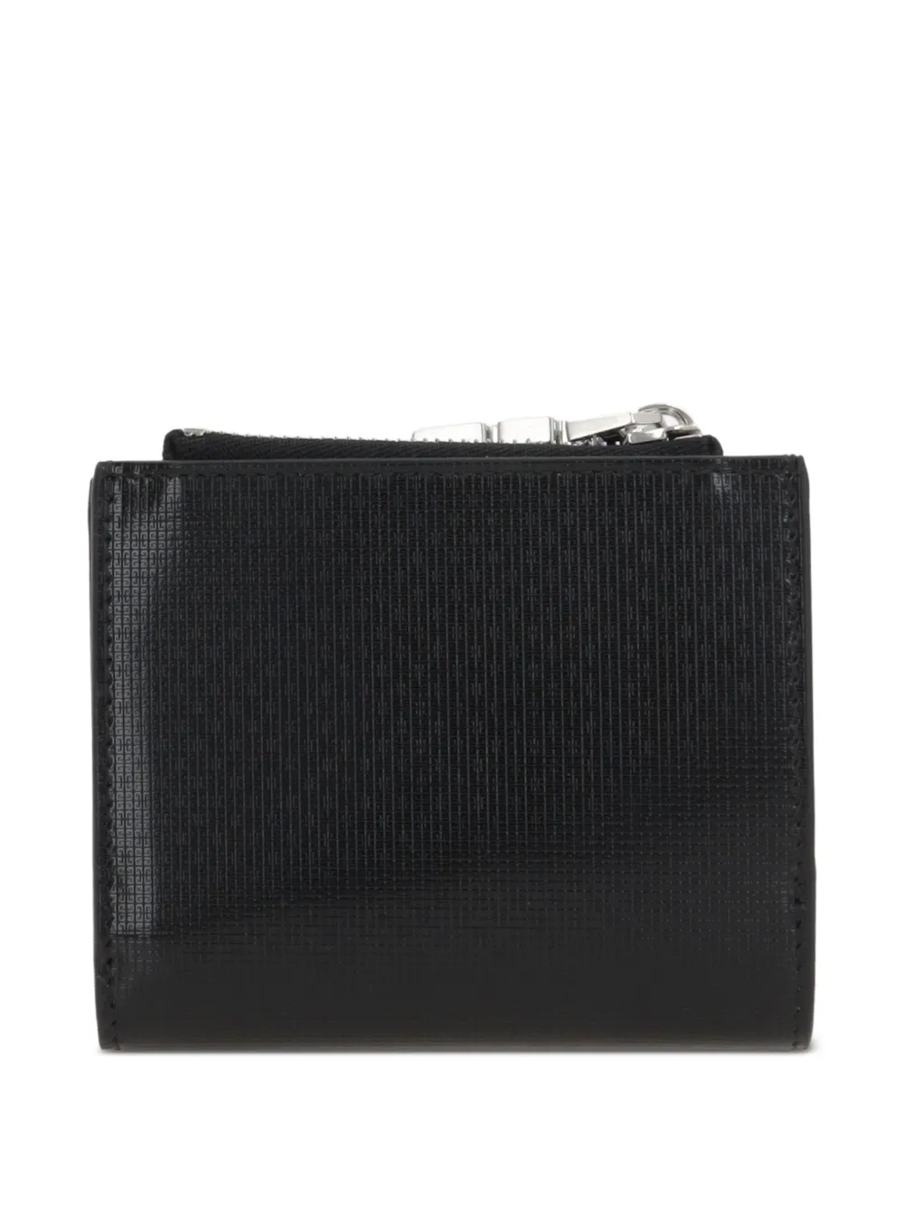 Givenchy monogram leather zip-around wallet Zwart