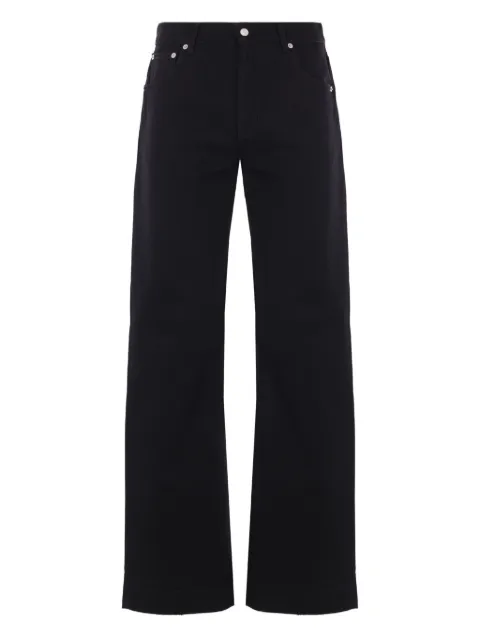Alexander McQueen straight-leg cotton jeans