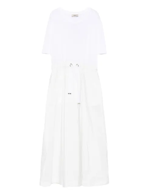 Herno drawstring midi dress