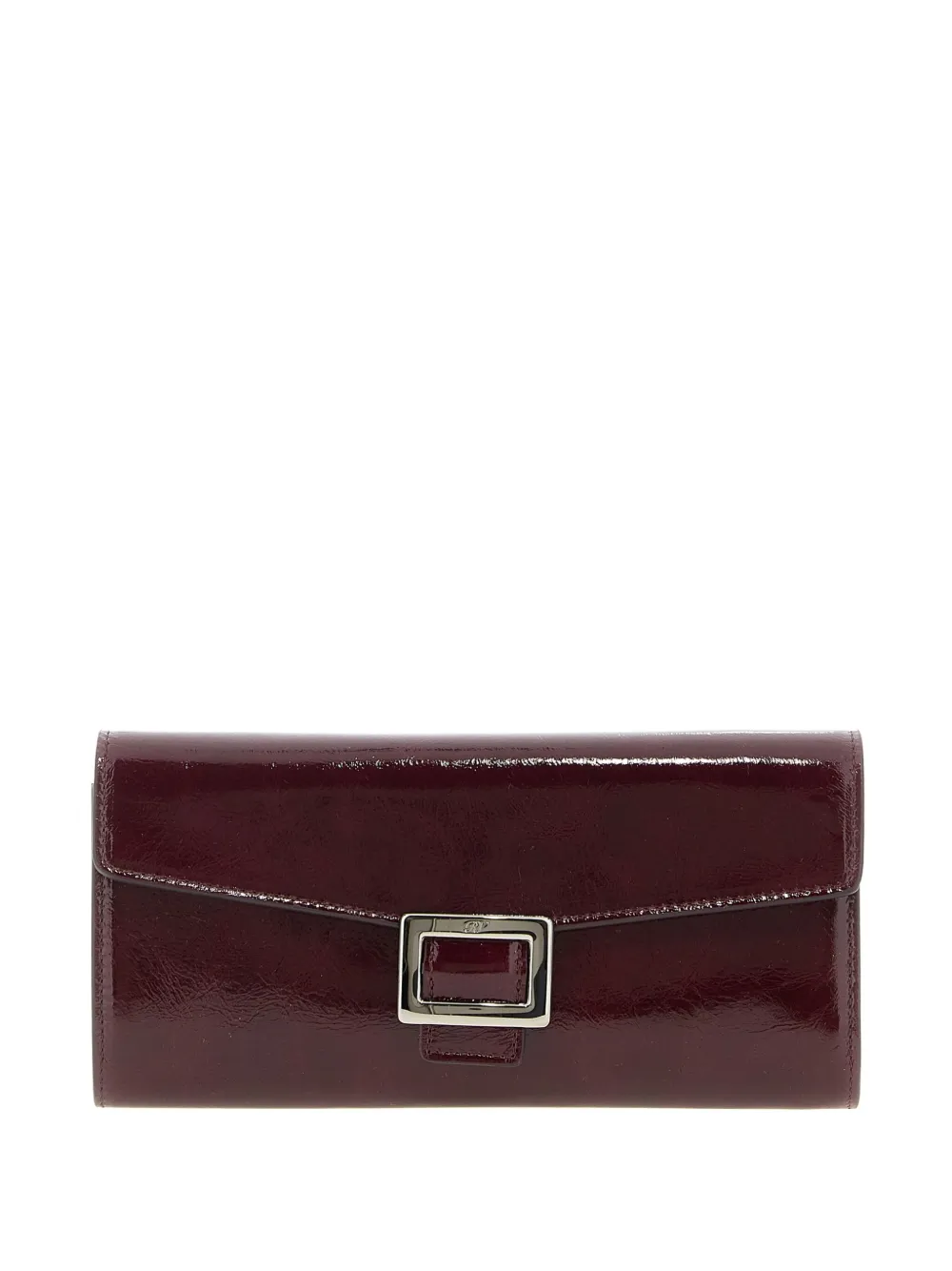 Roger Vivier small Belle Vivier buckle-detail clutch | Red | Image 1