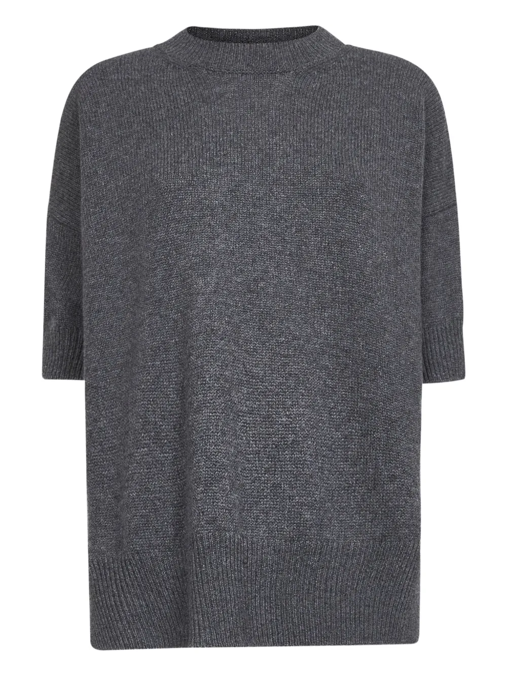 Jil Sander Kasjmier T-shirt met korte mouwen Grijs