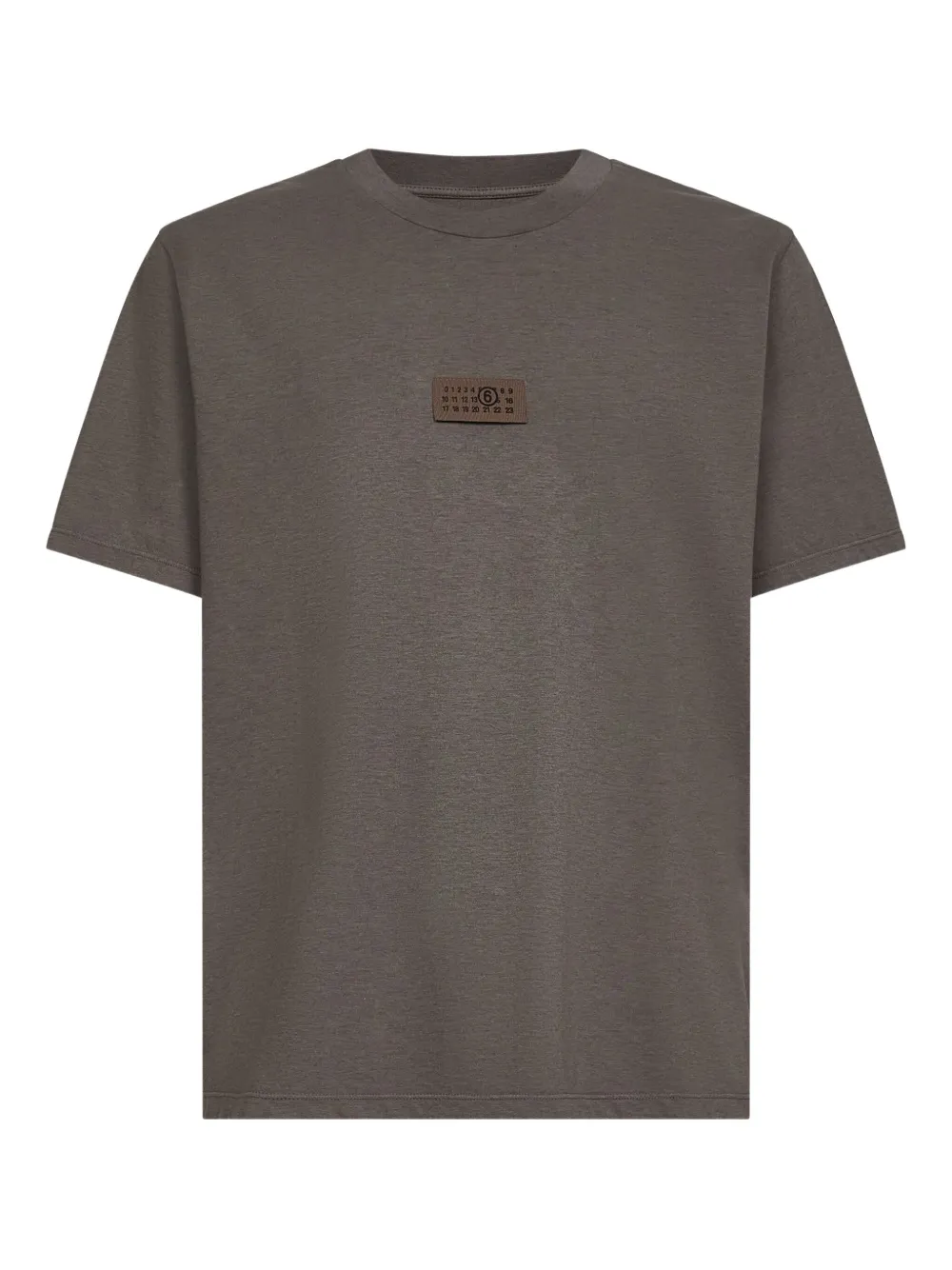 MM6 Maison Margiela playera con motivo de números | neutro | Image 1