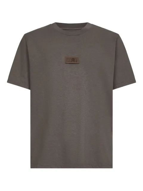 MM6 Maison Margiela numbers-motif cotton T-shirt