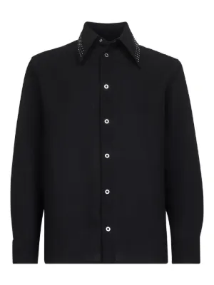 Balenciaga オーバーサイズ シャツ | ブラック | FARFETCH JP