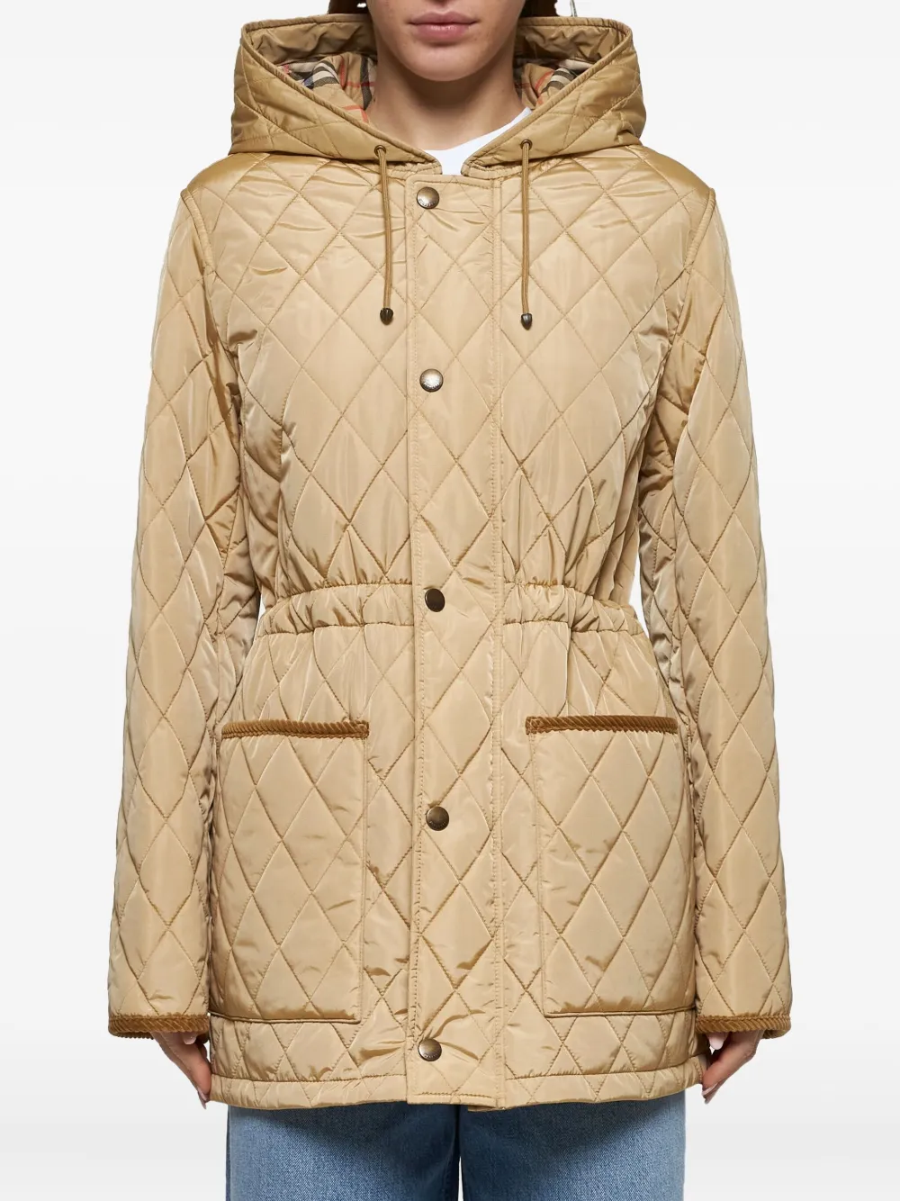 Burberry Devon parka Beige