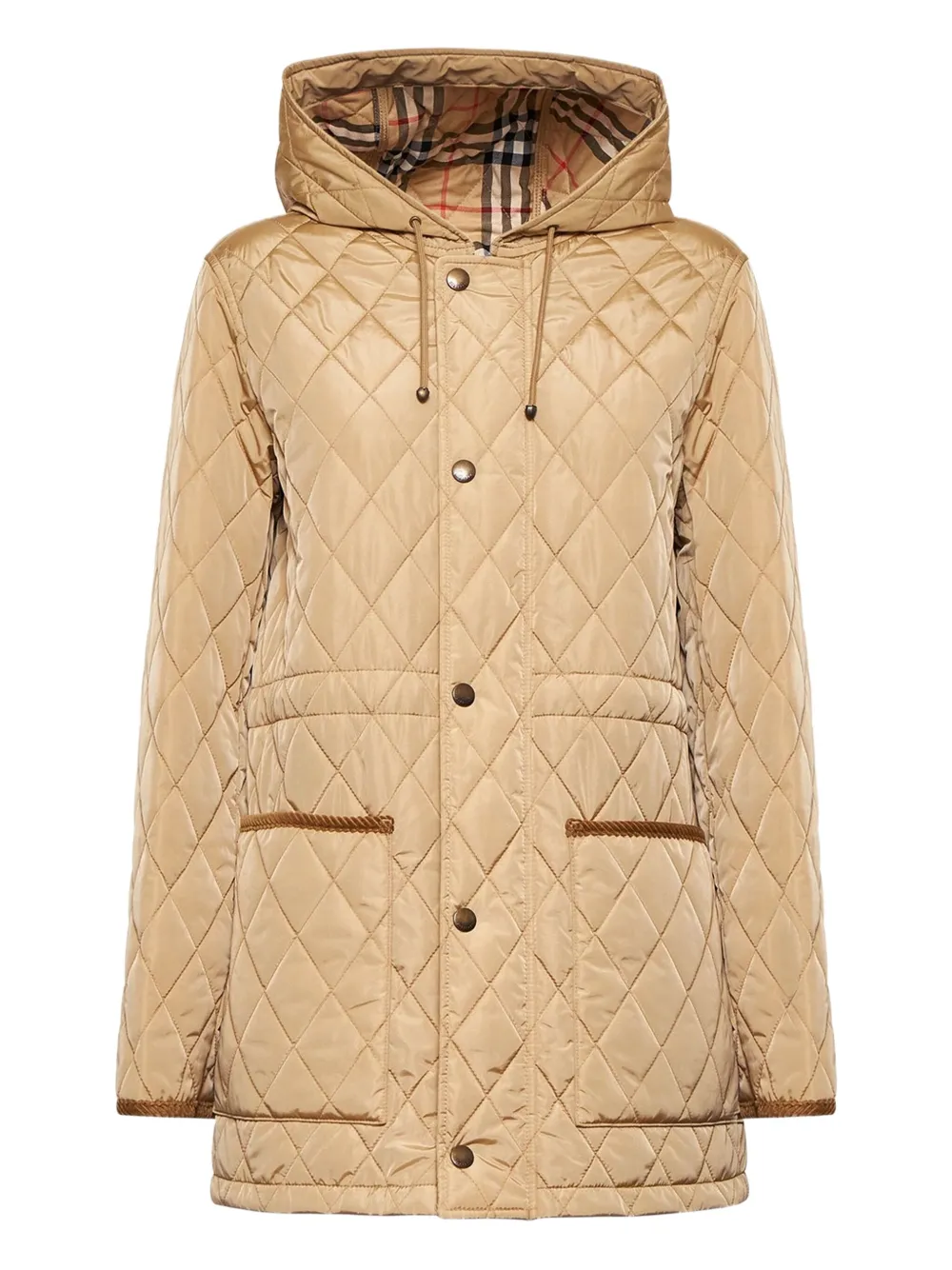 Burberry Devon parka Beige