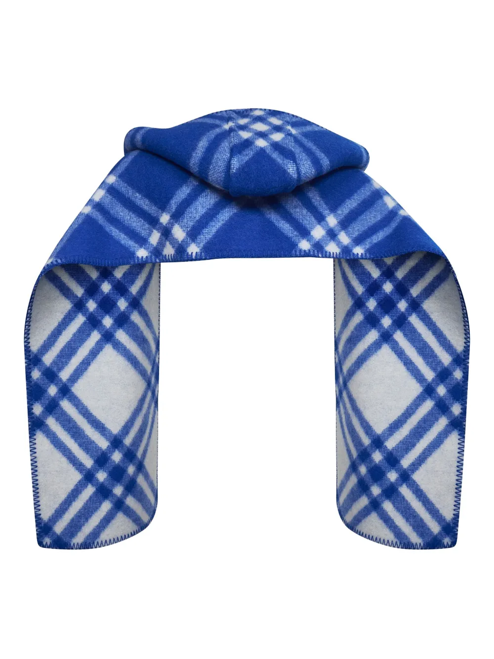 Burberry checked wool scarf | Image 2