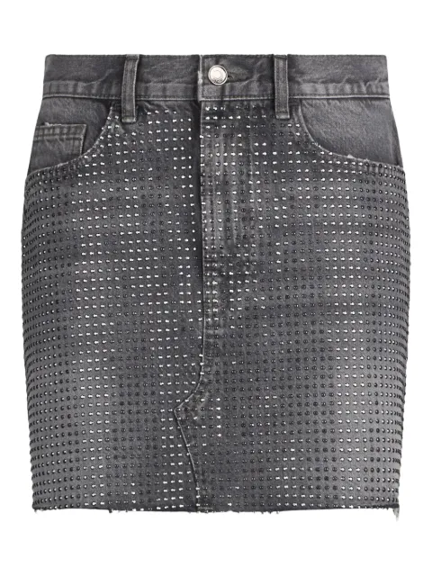 LIU JO frayed denim skirt