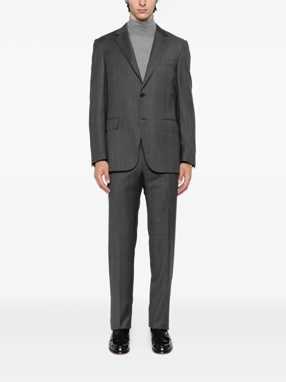 Canali checked suit | Single Breasted Suits | Image 2