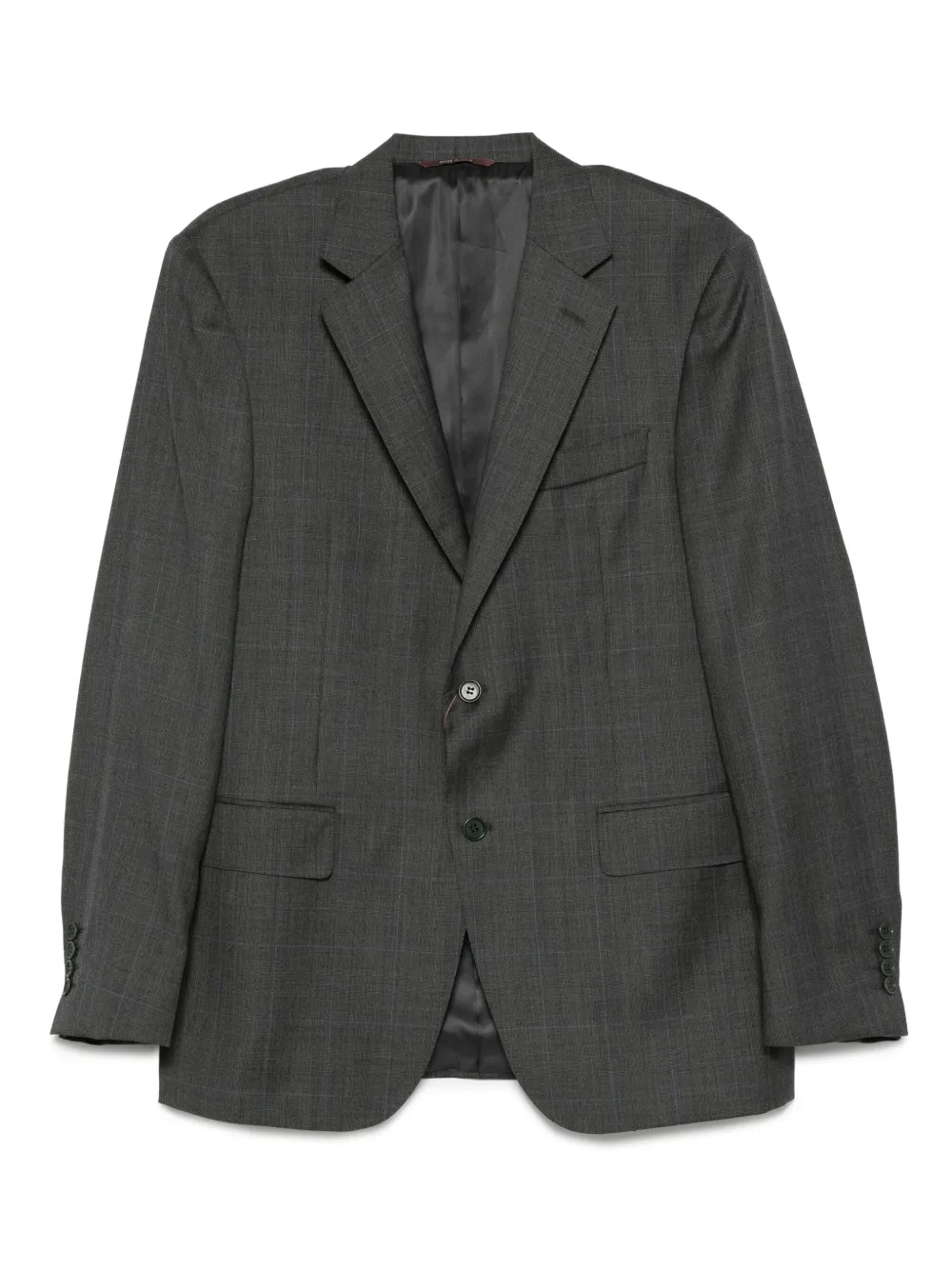 Canali checked suit | Grey | Image 1