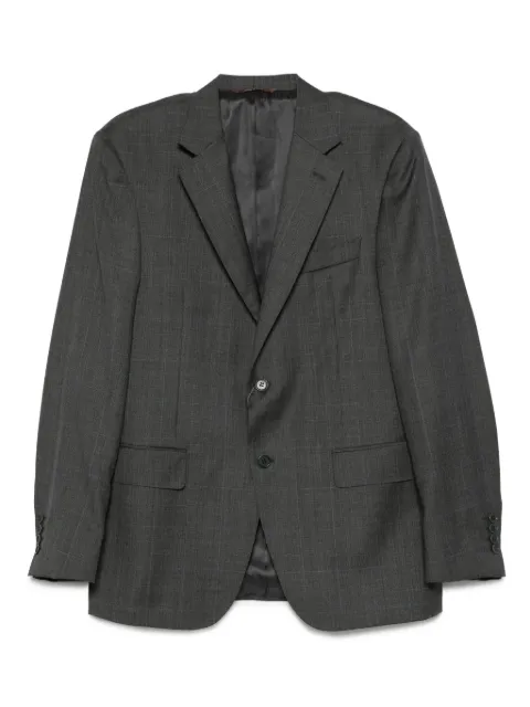 Canali checked suit