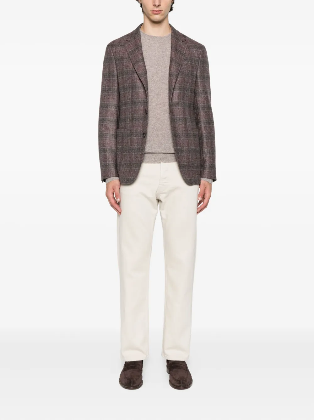 Canali checked wool blazer | Blazers | Image 2