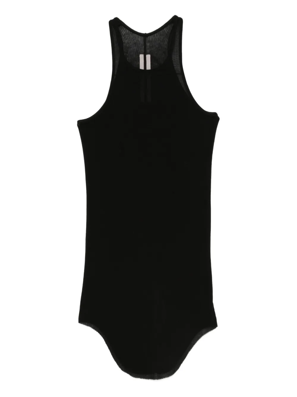 Rick Owens ribbed racerback top | Black | Image 1