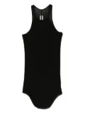 Rick Owens ribbed racerback top - Black