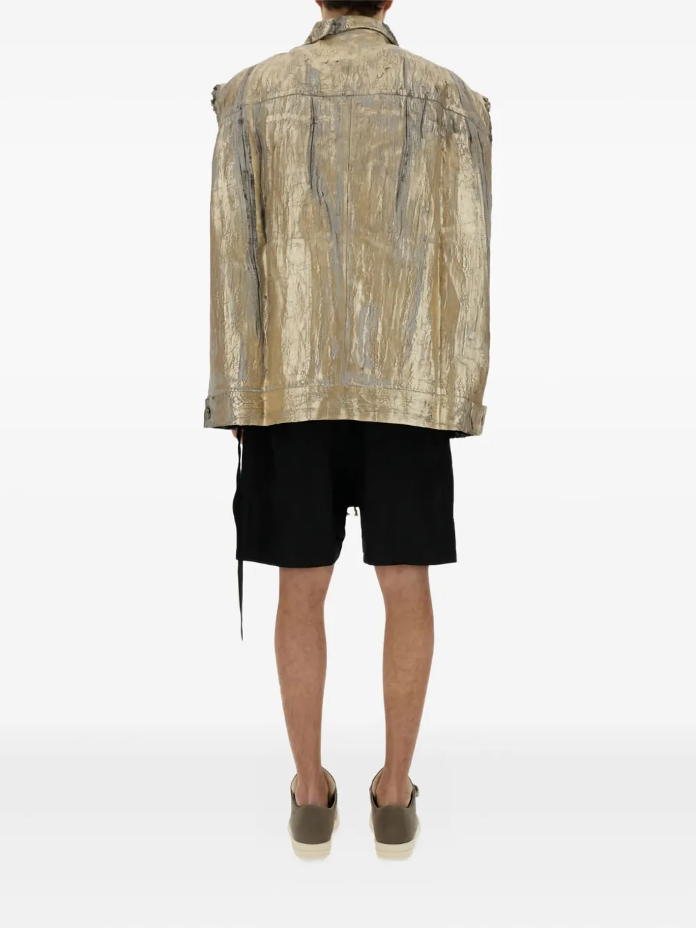 Rick Owens Drkshdw Jumbo Cotton Gilet In Black