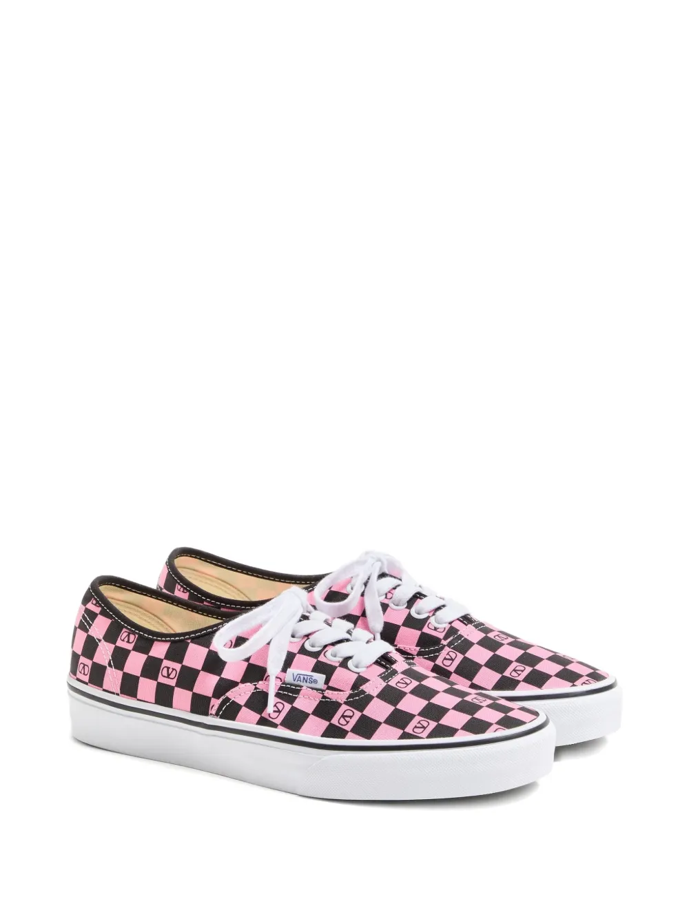 Valentino Garavani x Vans VLogo low-top sneakers met print Roze