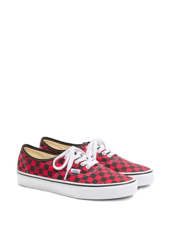 Valentino Garavani x Vans Vロゴ チェッカースニーカー | レッド