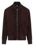 Paul Smith suede bomber jacket - Red