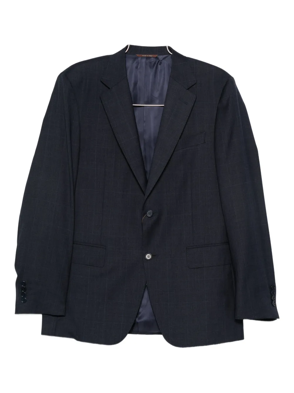 Canali checked suit | Blue | Image 1