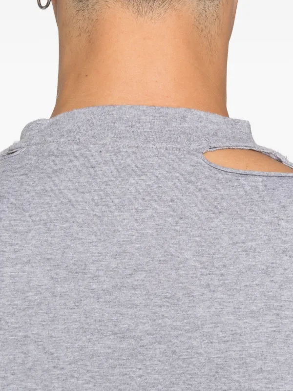 chiiiibagチーバッグ グレーTシャツ Balenciaga International T-Shirt | Grey | FARFETCH