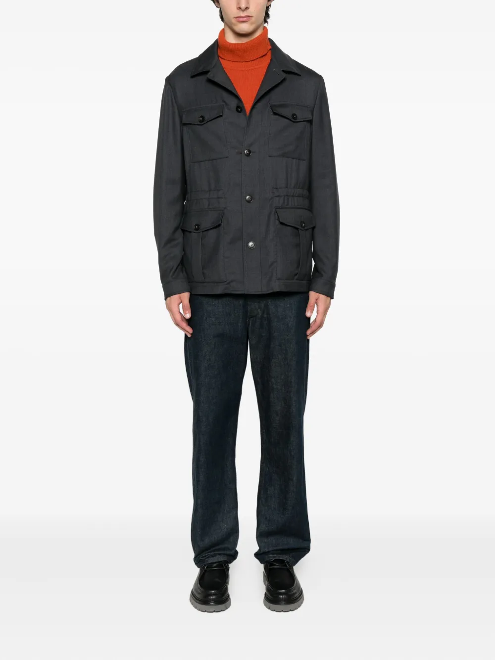 Canali surchemise à poche à rabat | Surchemises | Image 2