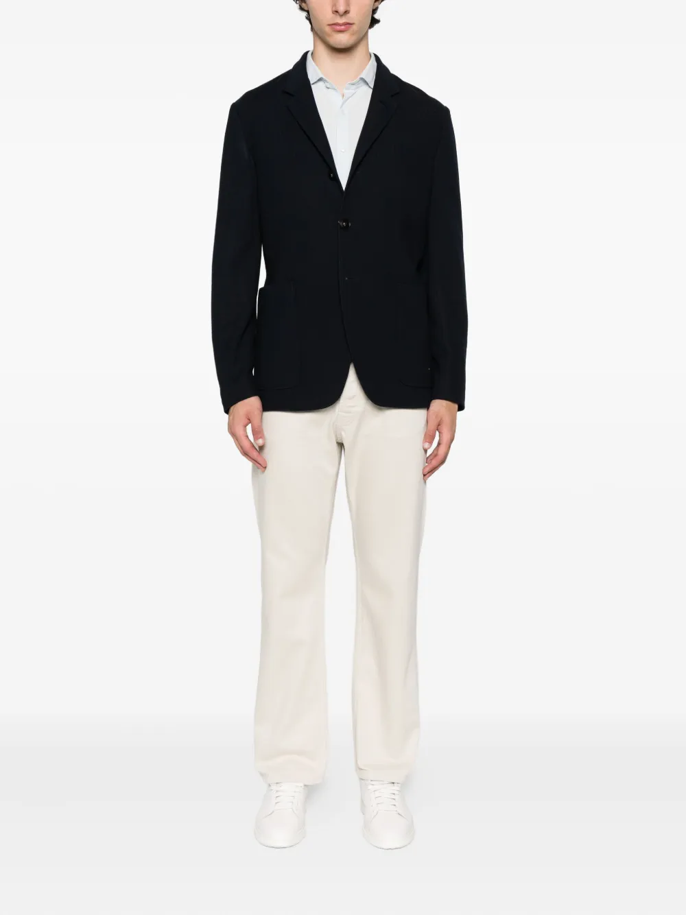 Canali three-button patch-pocket blazer | Blazers | Image 2