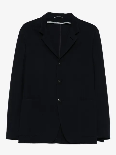 Canali blazer con tres botones y bolsillo de parche
