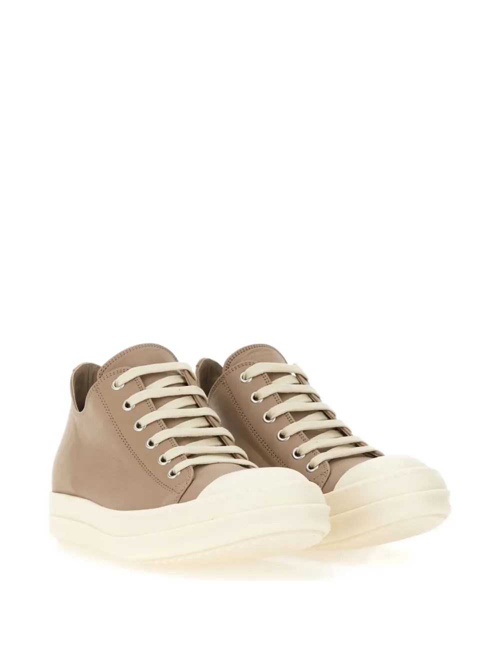 Rick Owens Lace-up Low-cut Casual Shoes In Multi