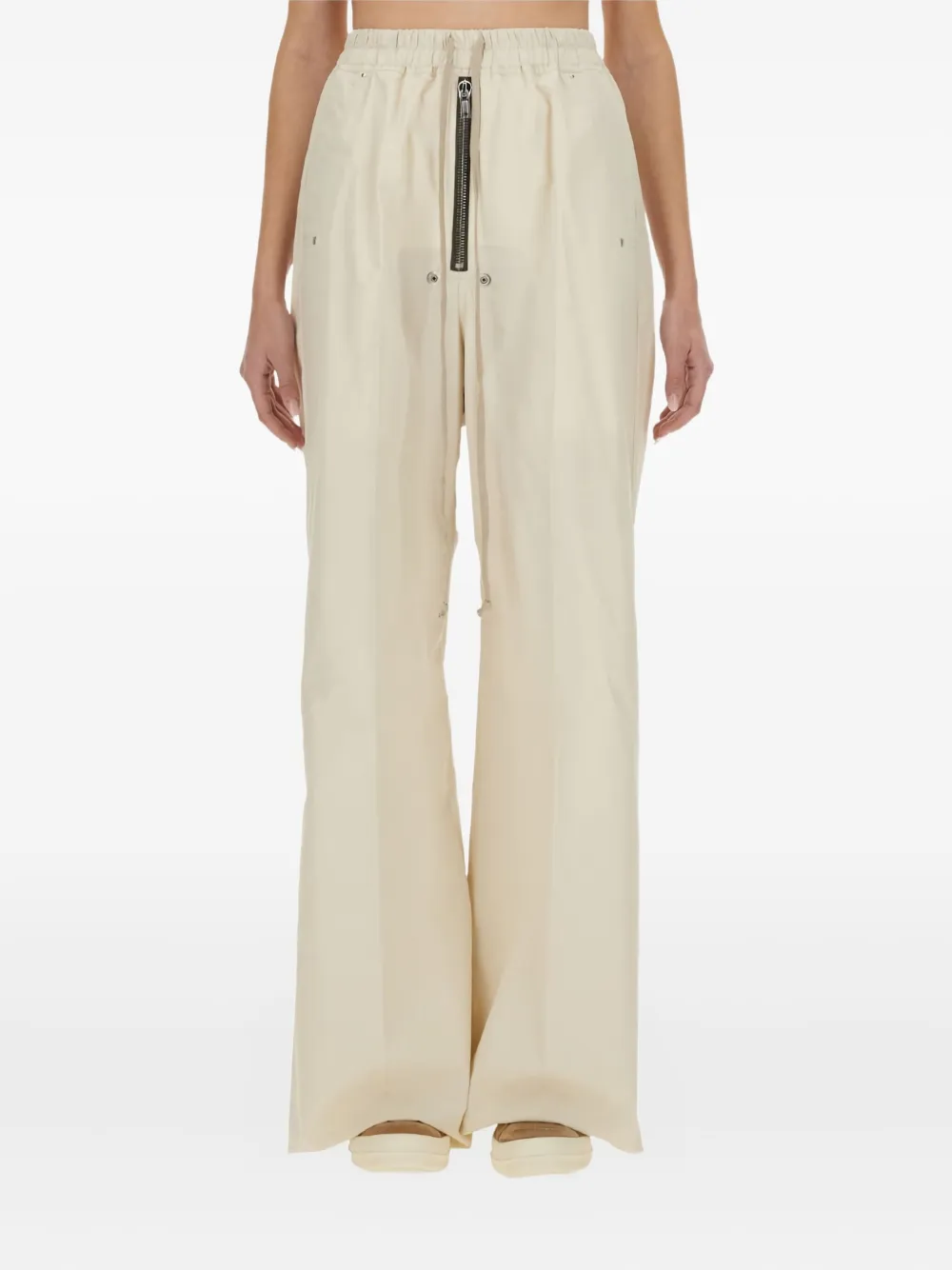Rick Owens wide-leg drawstring trousers | Neutrals | Image 1