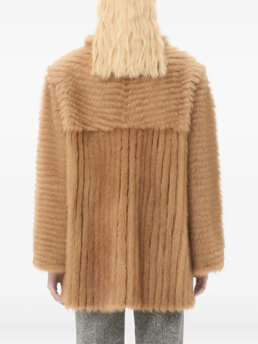 Valentino Garavani Lammy jas Bruin