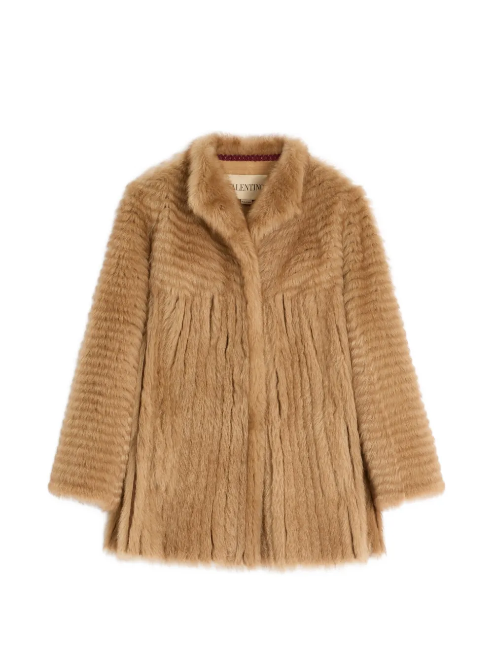 Valentino Garavani Lammy coat Bruin