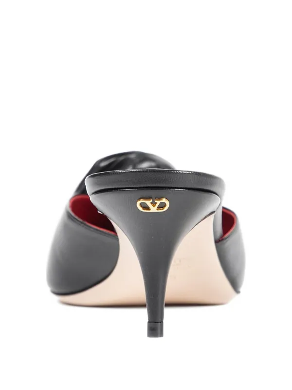 VALENTINO GARAVANIポインテッドトゥ パンプス 35 ブルー