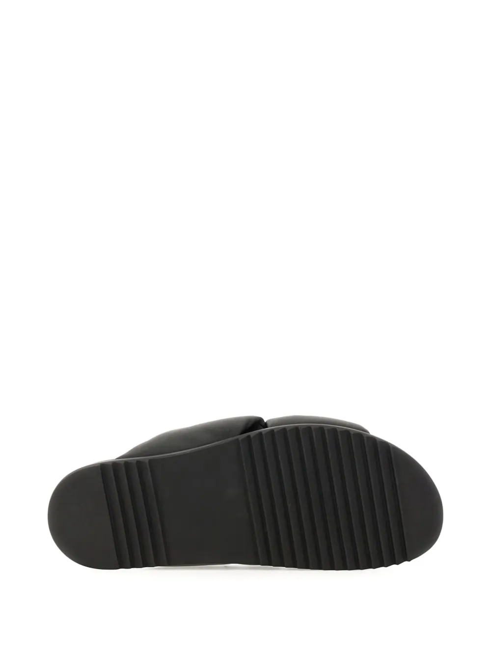 Rick Owens padded sandals Black